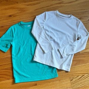 KIDS size 6/7 Old Navy rash, guard bundle